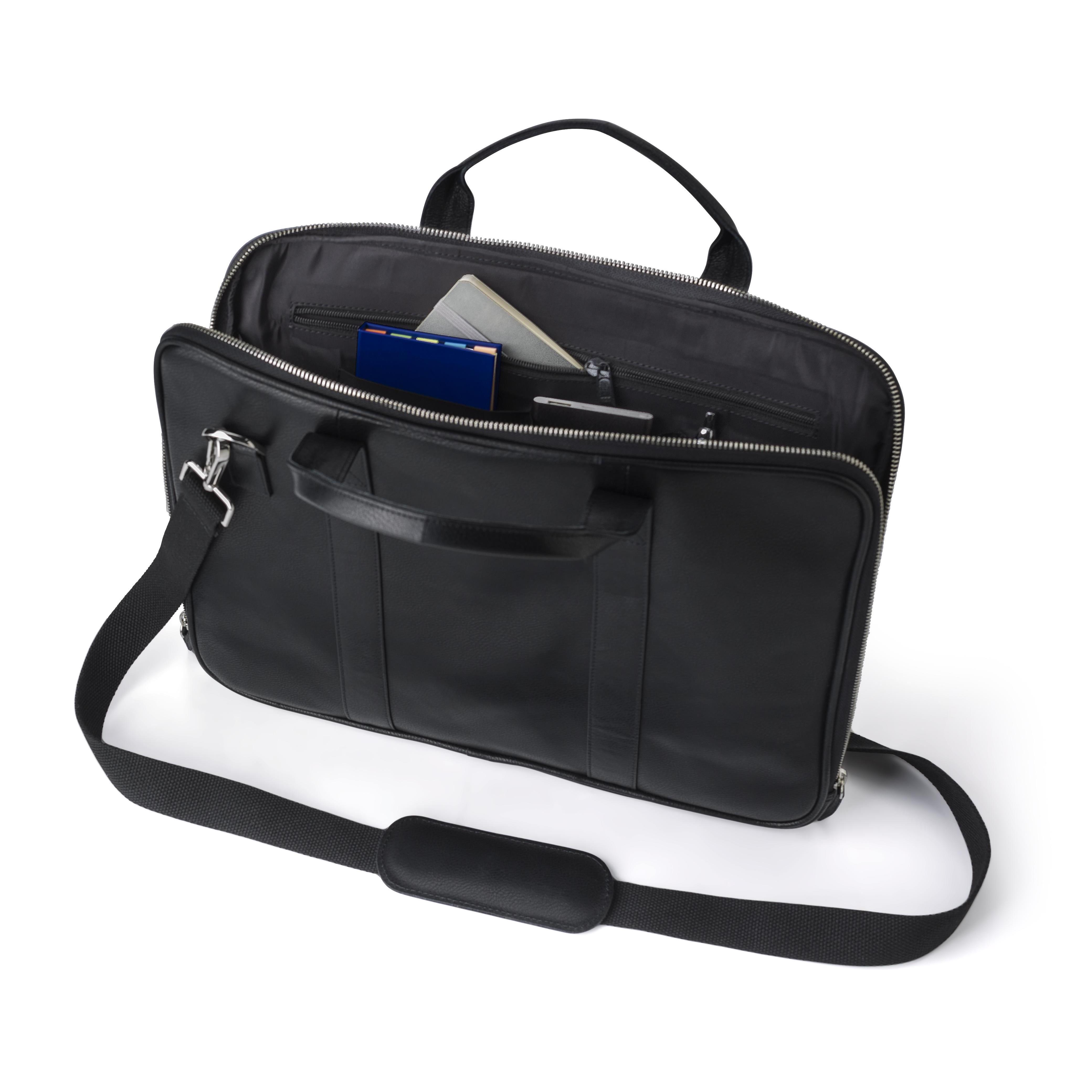 Leder-Laptoptasche Michael