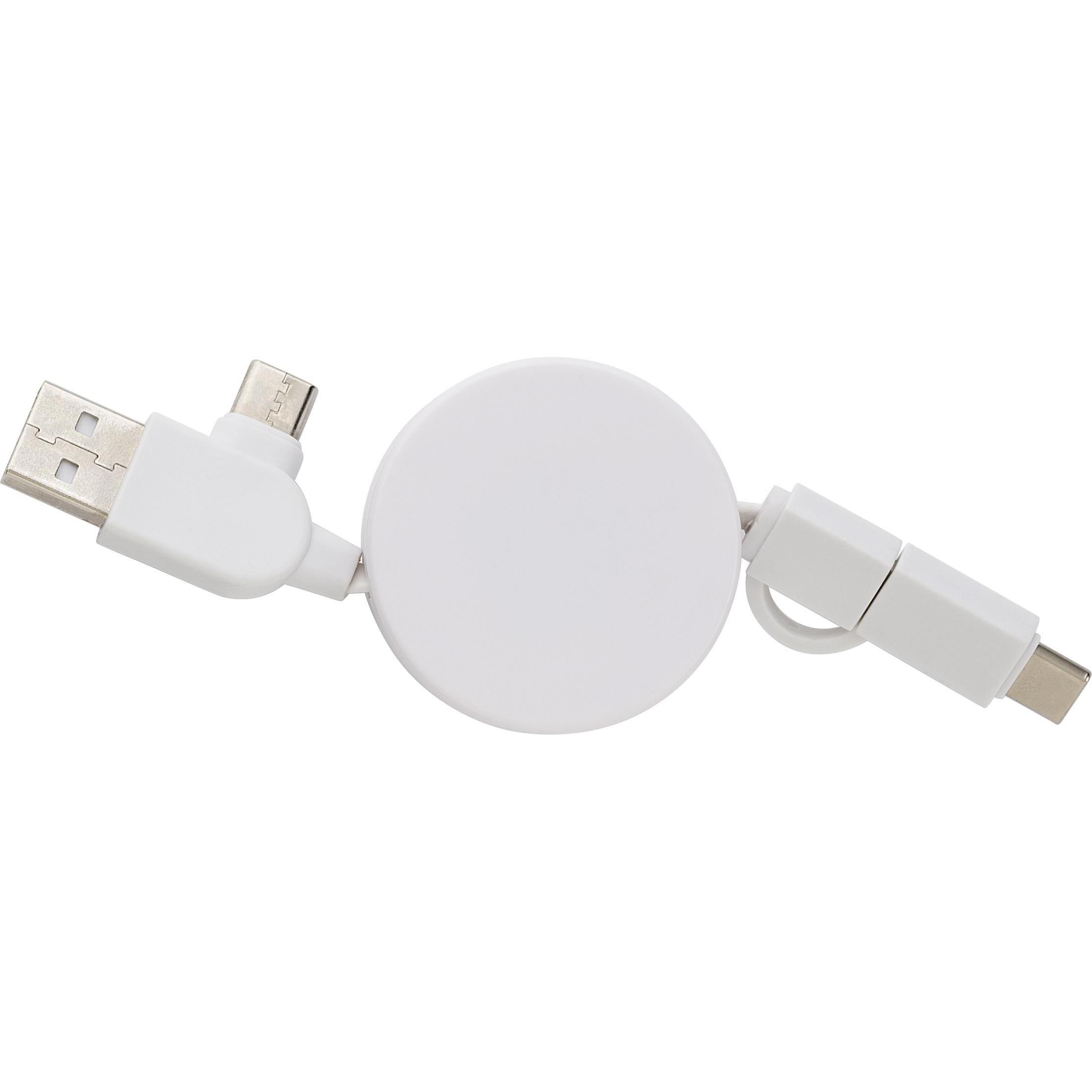 Verlängerbares ABS-Ladekabel Jared