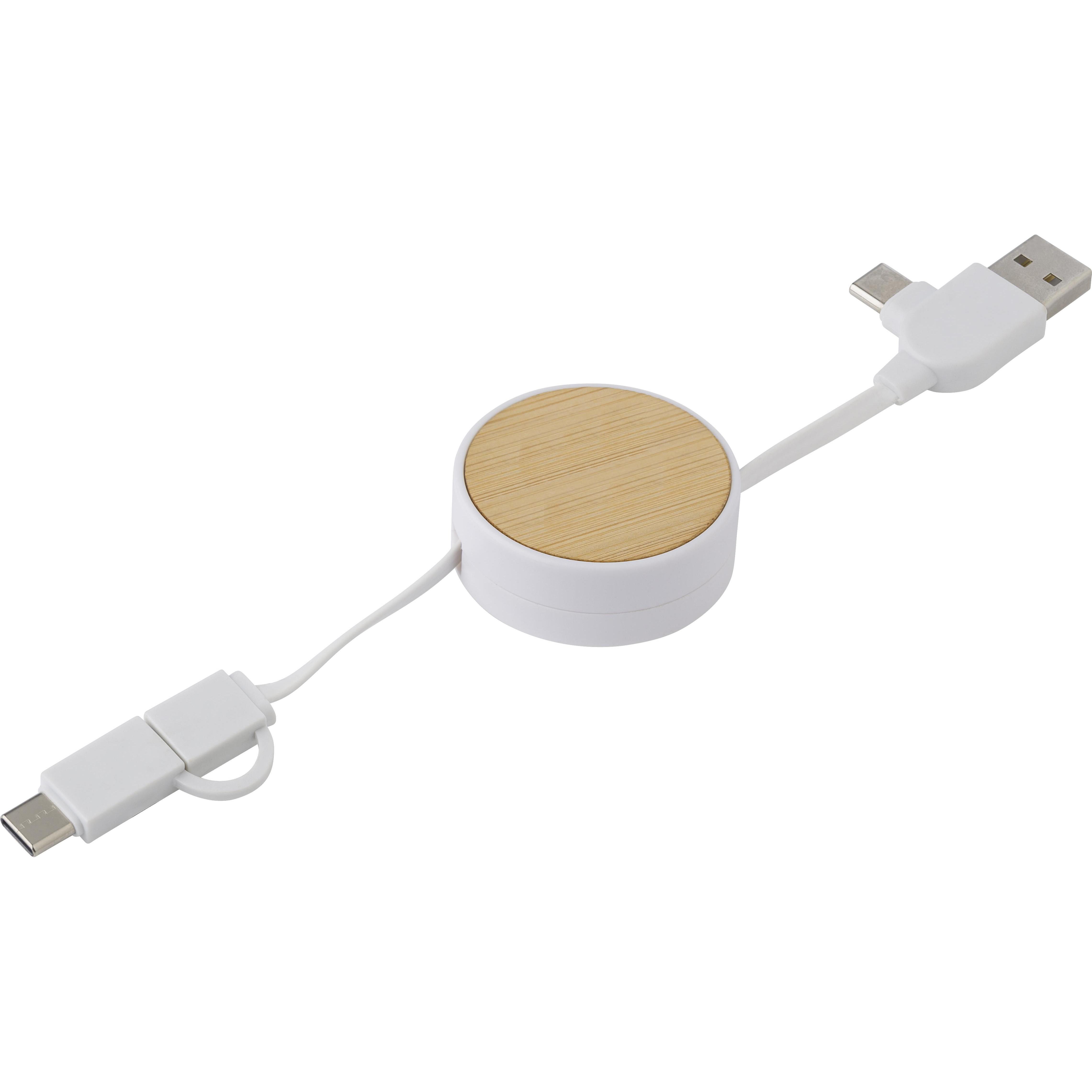 Verlängerbares ABS-Ladekabel Jared