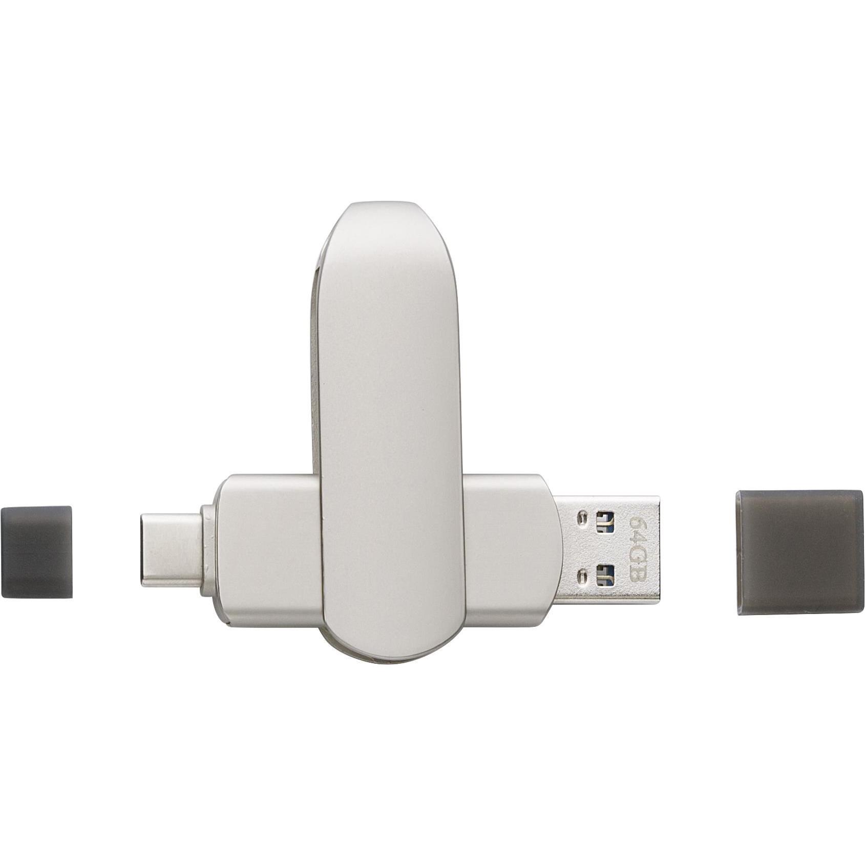 USB-Stick aus verzinkter Oberfläche Harlow