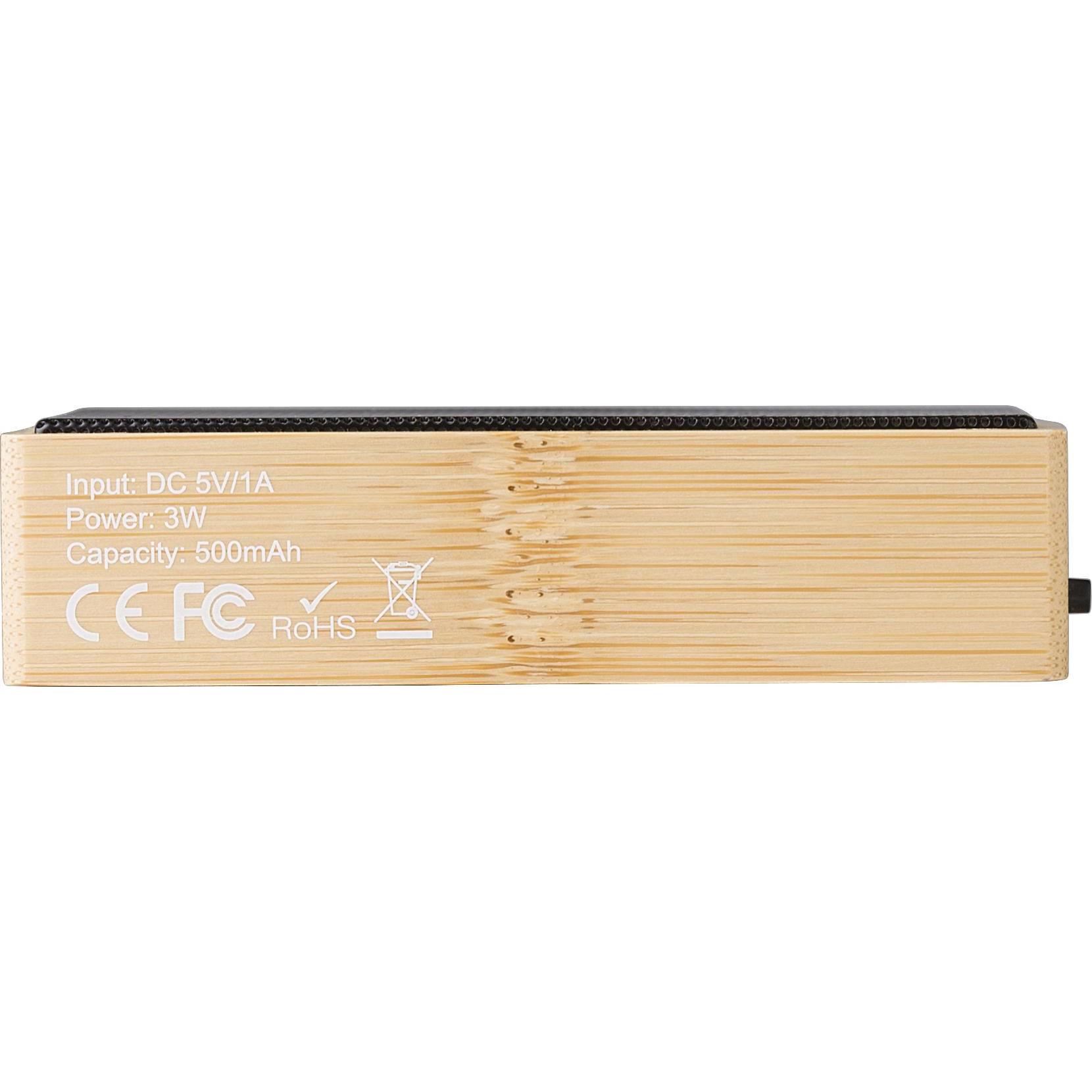 Drahtloser Bamboo-Lautsprecher Fox