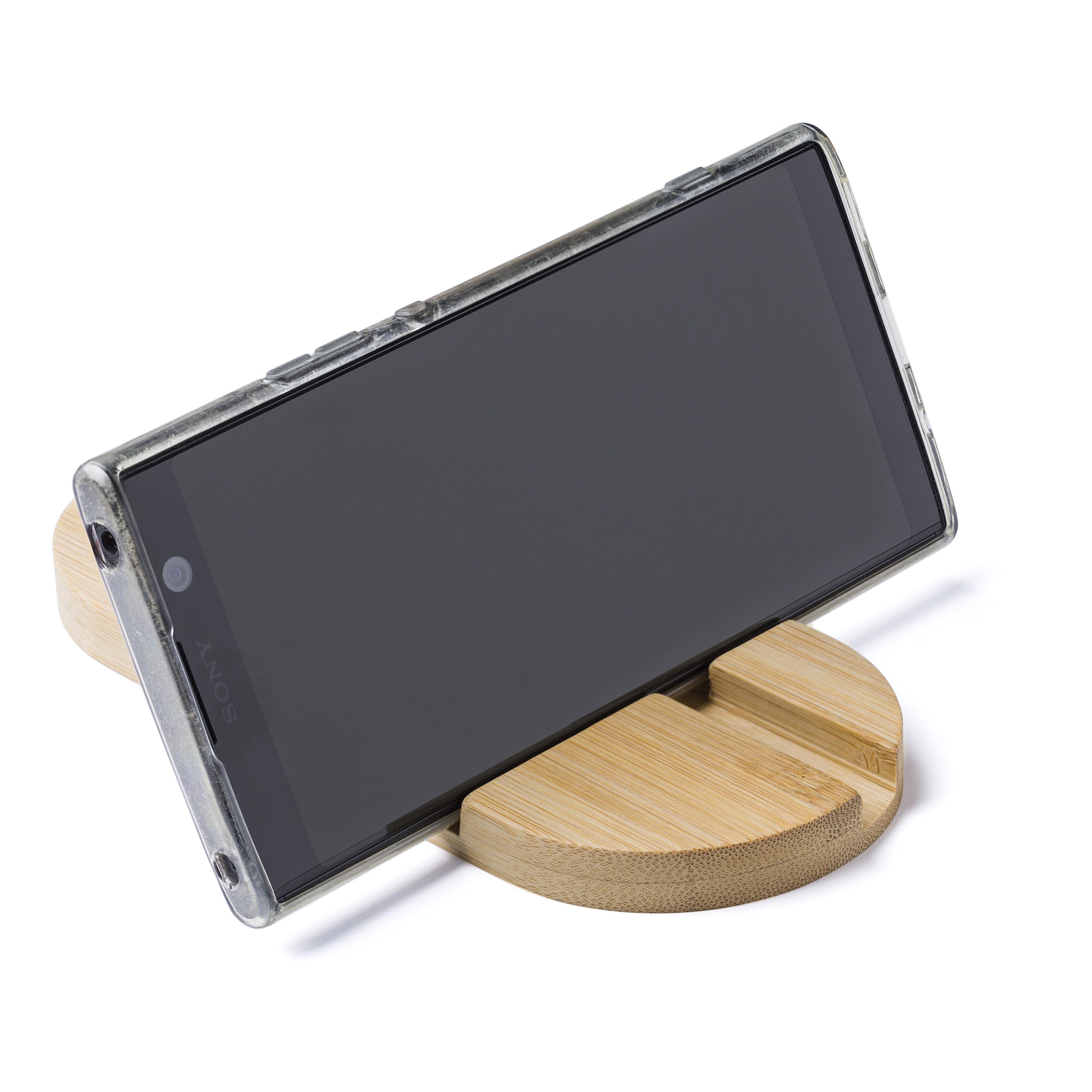 Handy- und Tablet-Halter aus Bambus Eamon