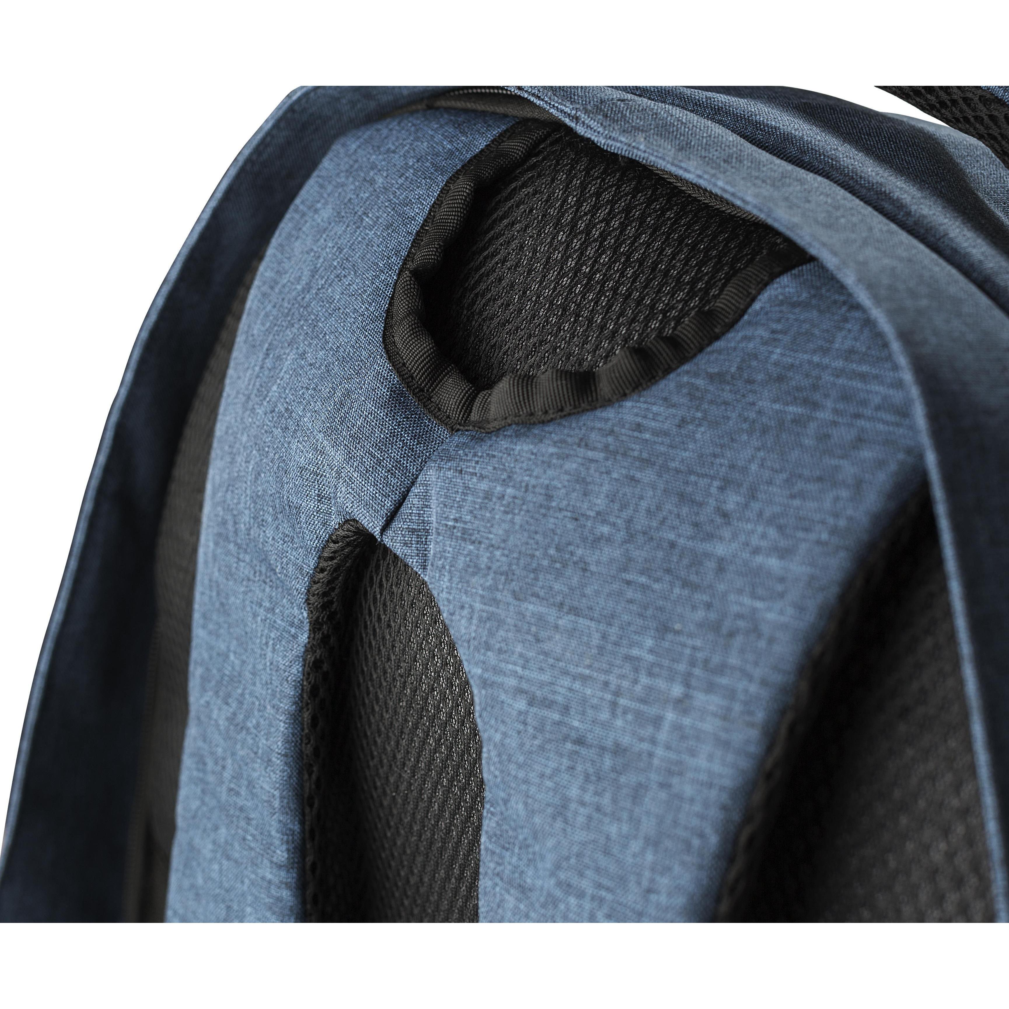 Polyester rPET (600D) Rucksack Celeste