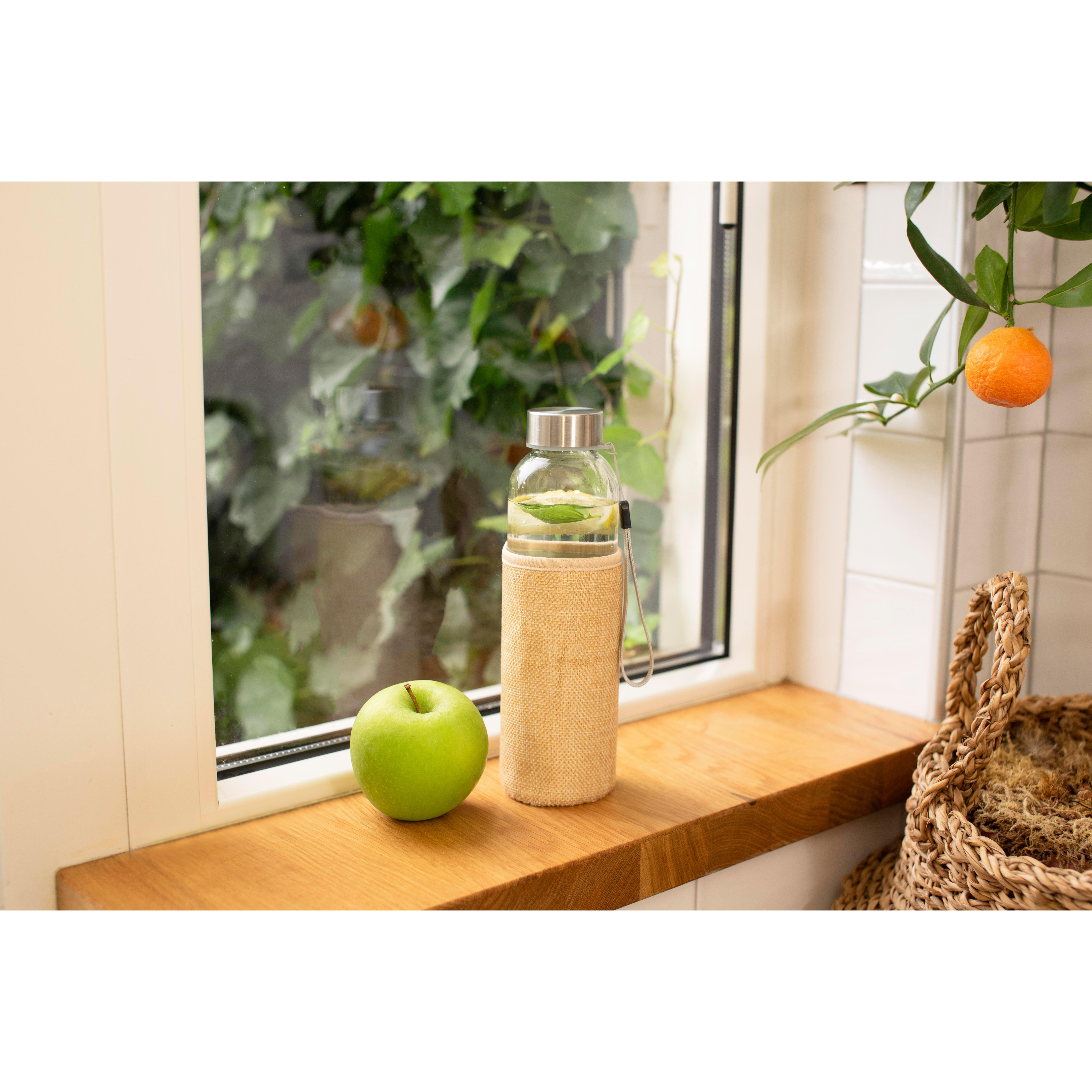 Trinkflasche aus Glas (500 ml) Kaydence