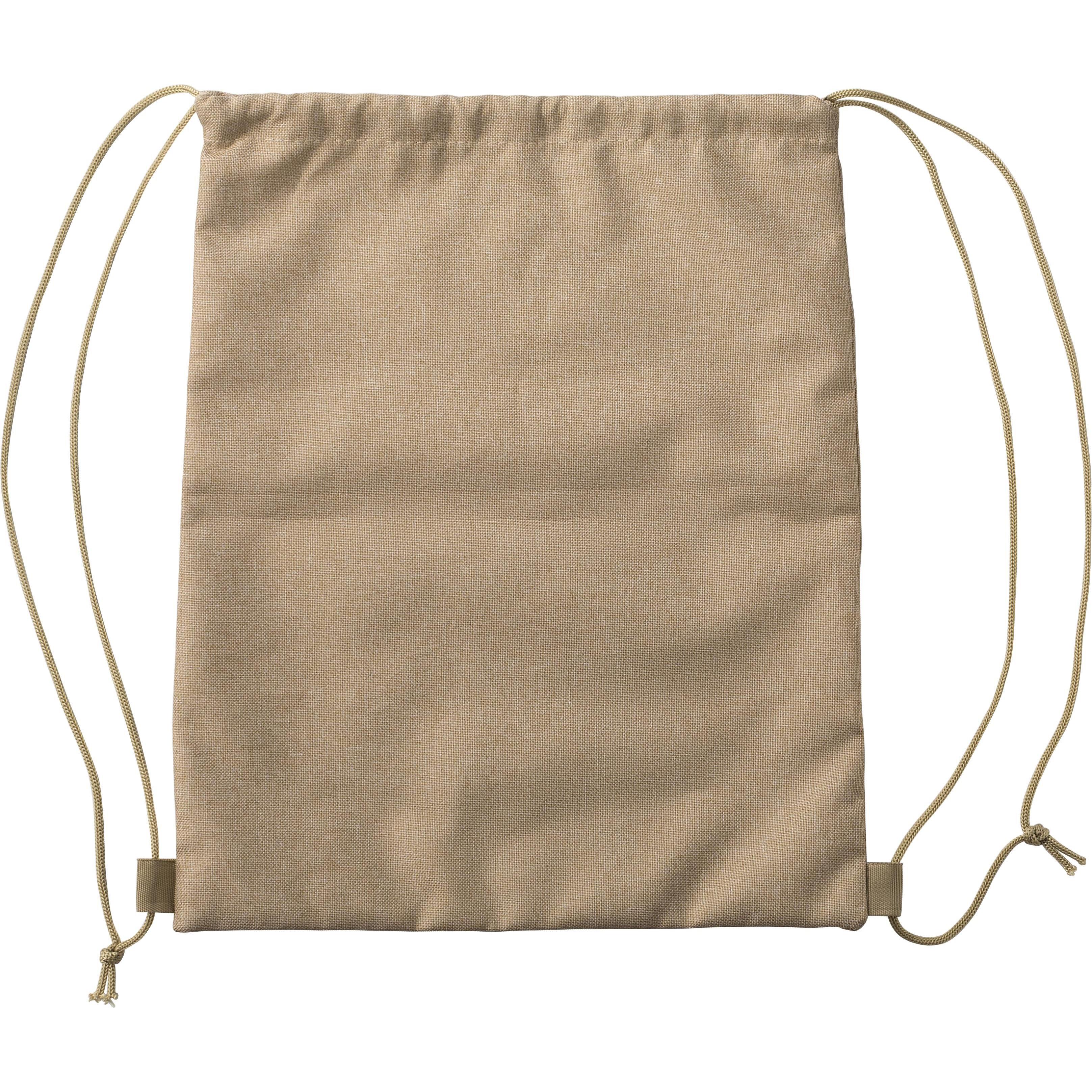 rPET-Polyester (600D) Kordelzugtasche Ansel
