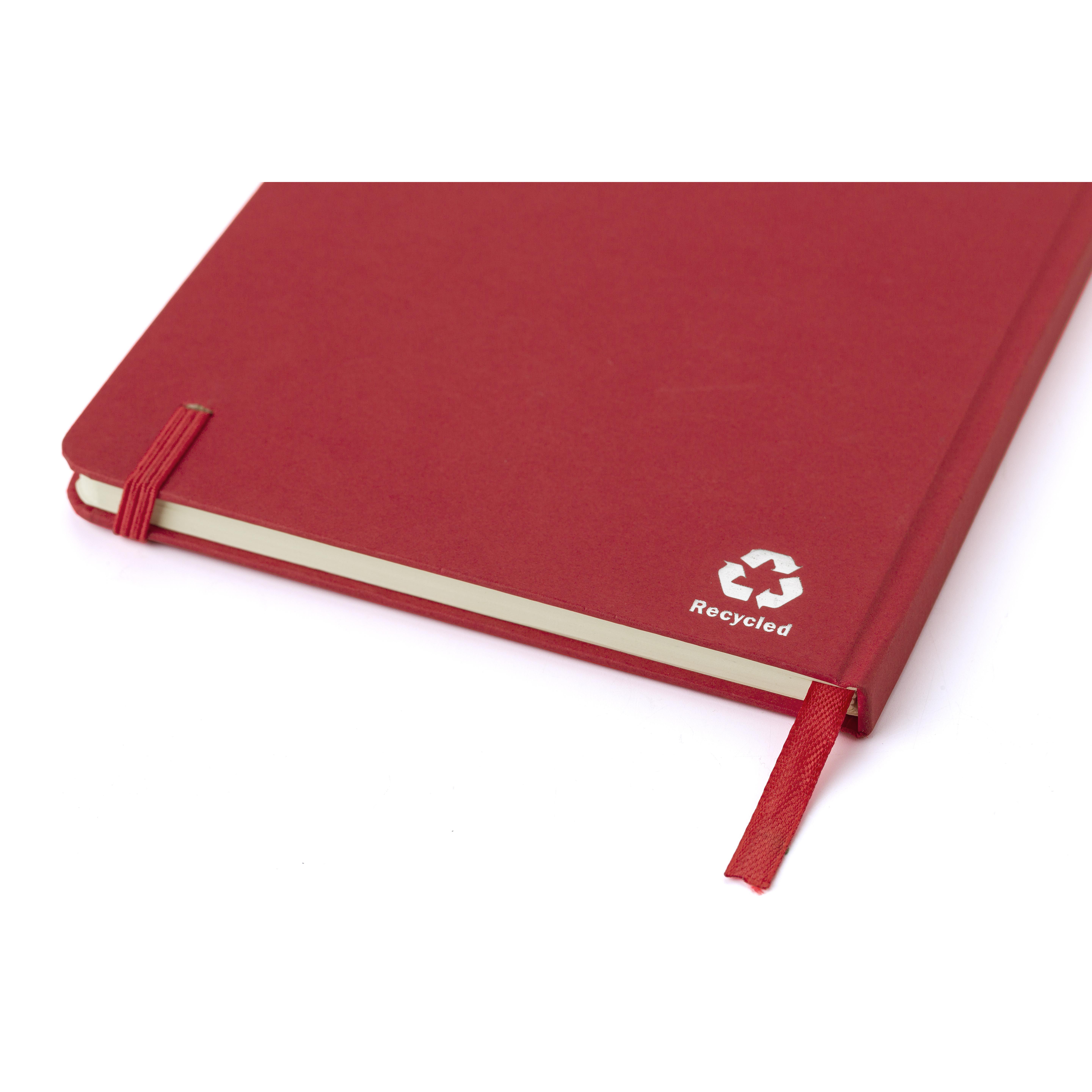Notizbuch aus recyceltem Karton (A5) Evangeline