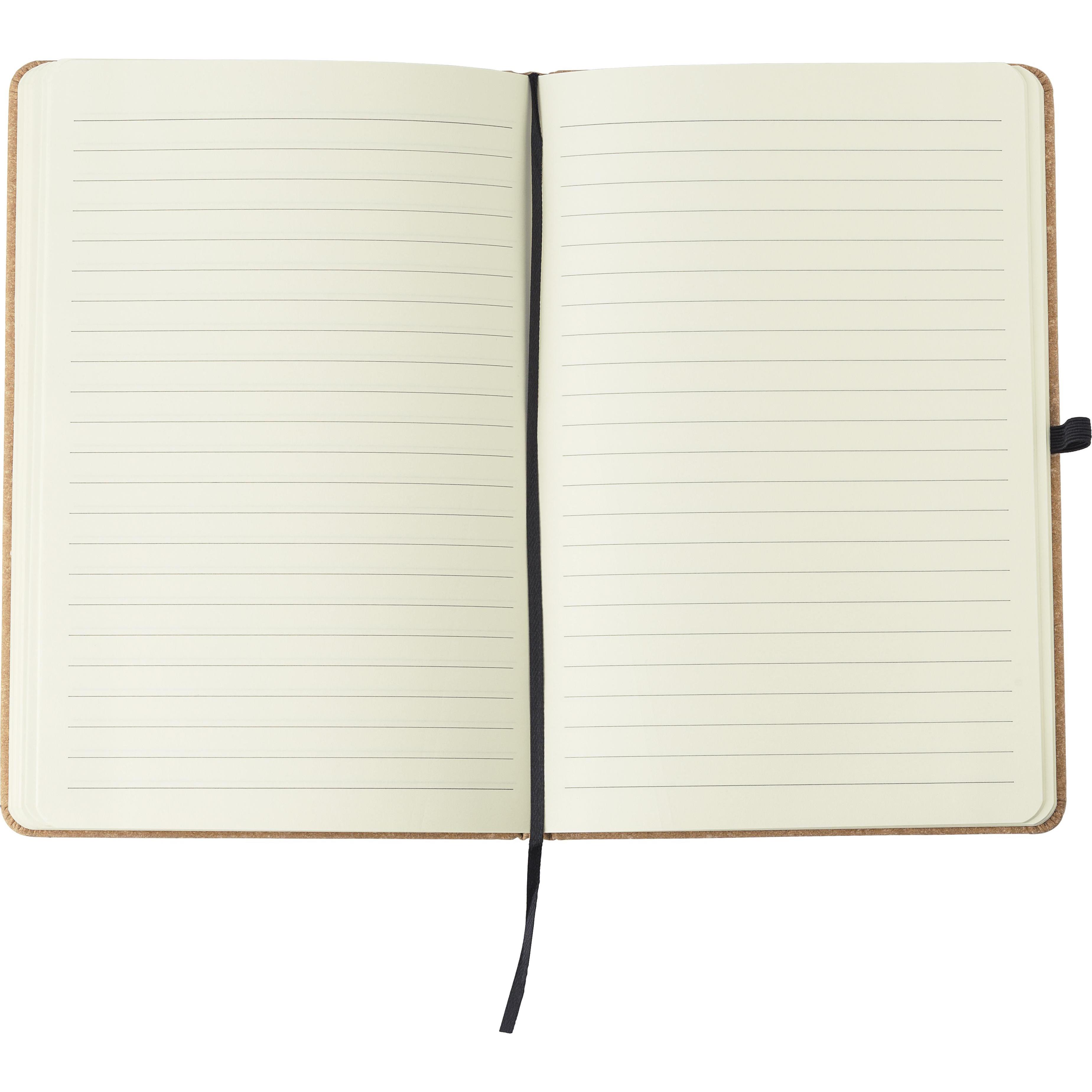 Notizbuch aus recyceltem Leder (A5) Gianna