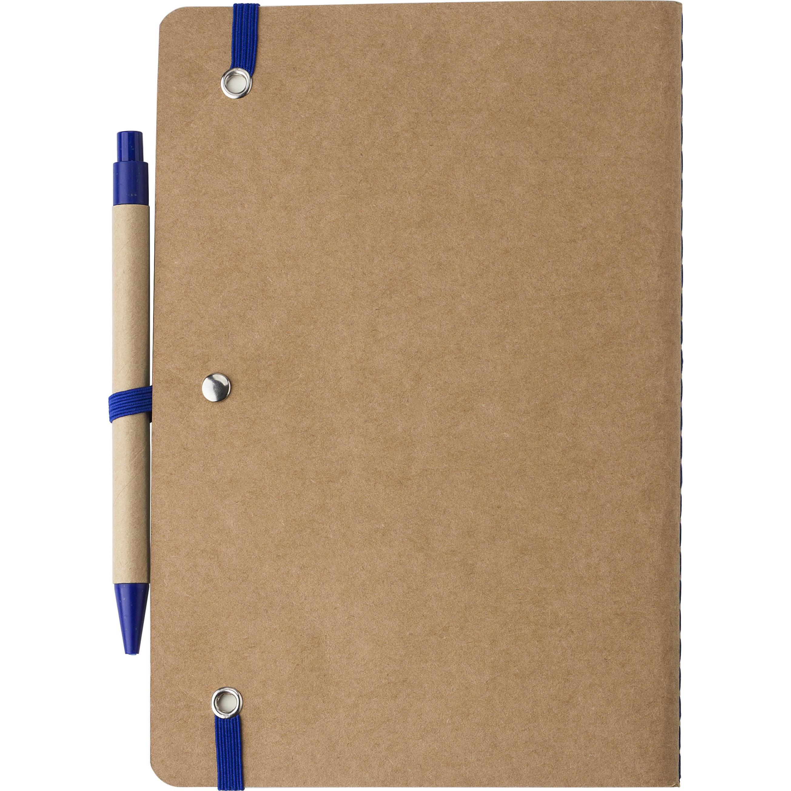 Notizbuch aus recyceltem Karton (A5) Theodore