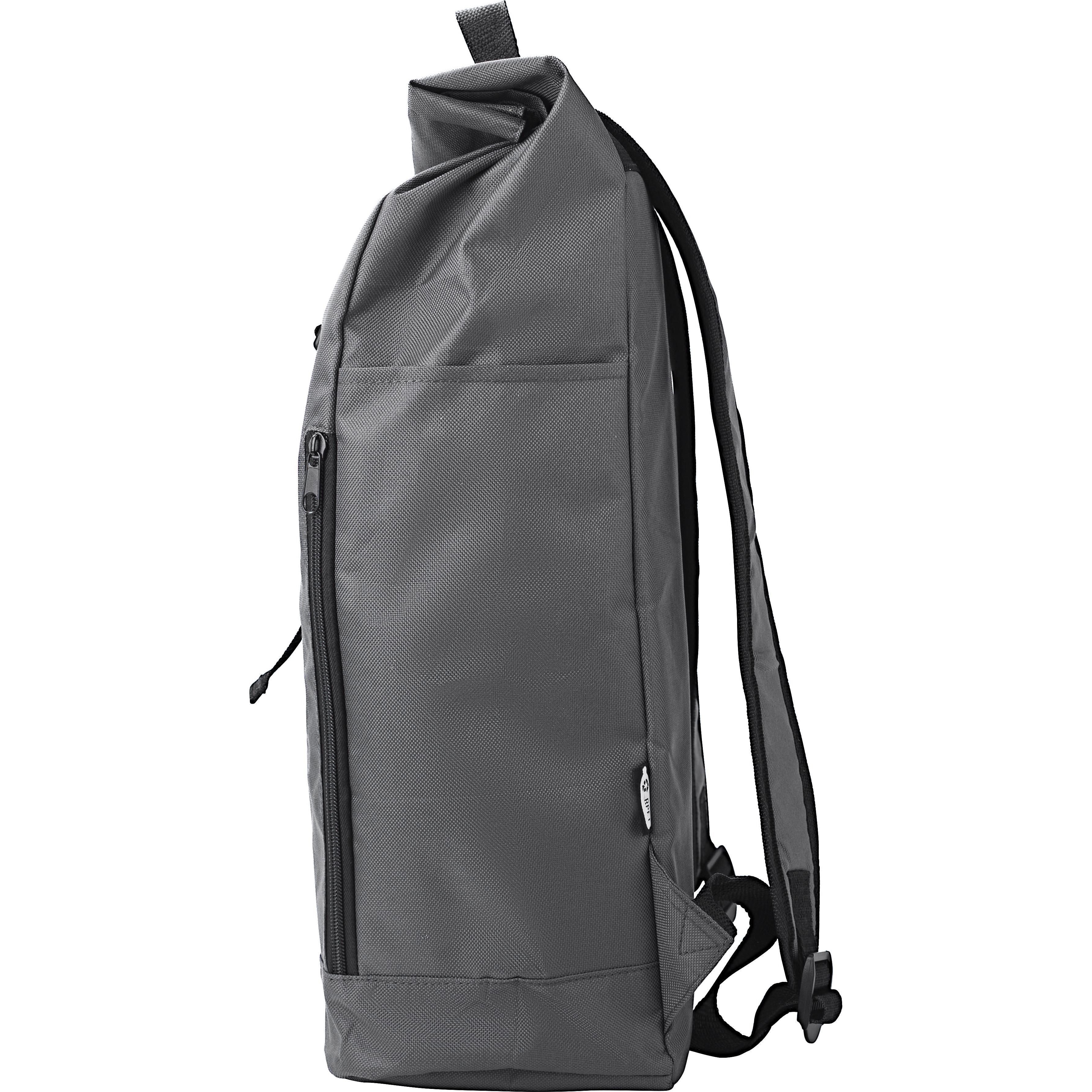 rPET-Polyester (600D) Rucksack mit Rollverschluss Evie