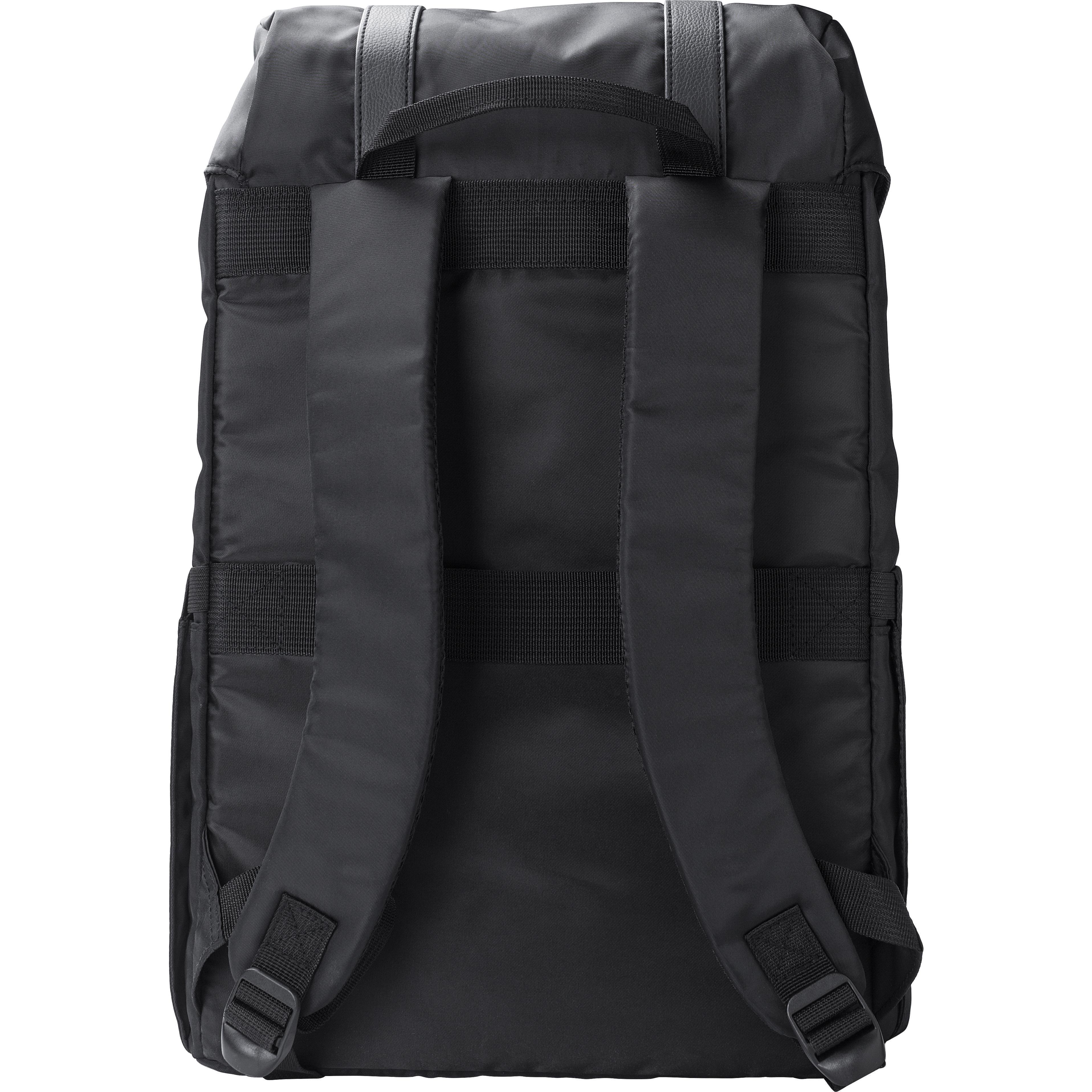rPET (290T) Polyester Twill Rucksack mit Lasche Marlowe