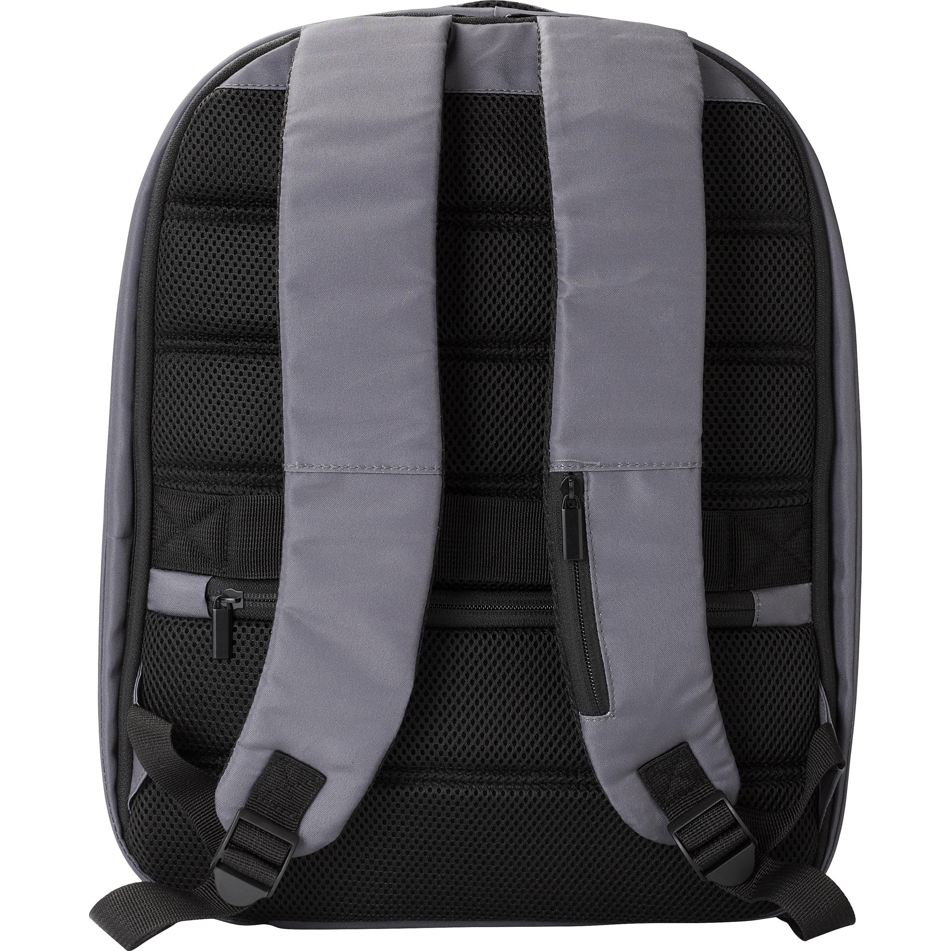 rPET-Polyester (300D) Anti-Diebstahl-Laptop-Rucksack Calliope