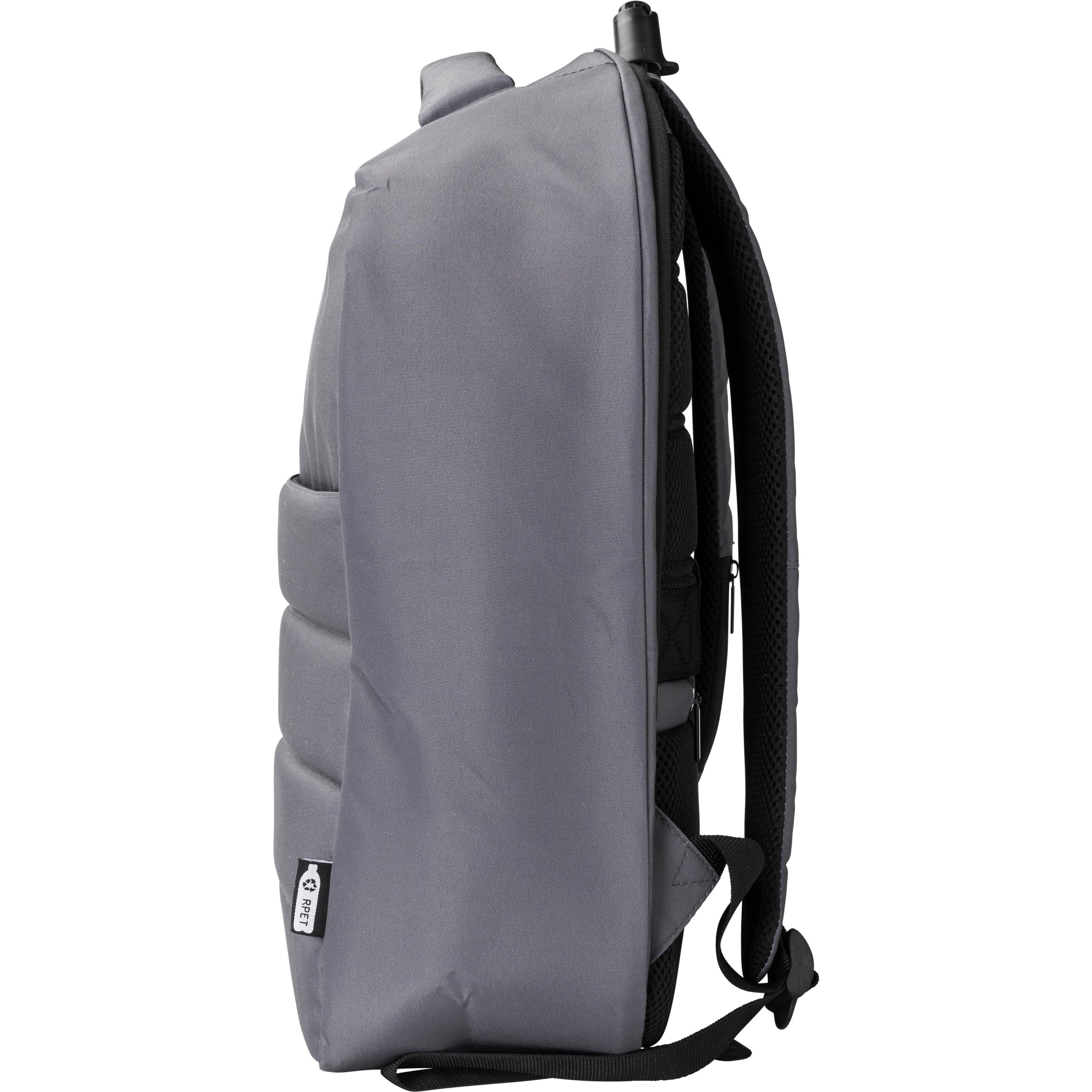 rPET-Polyester (300D) Anti-Diebstahl-Laptop-Rucksack Calliope