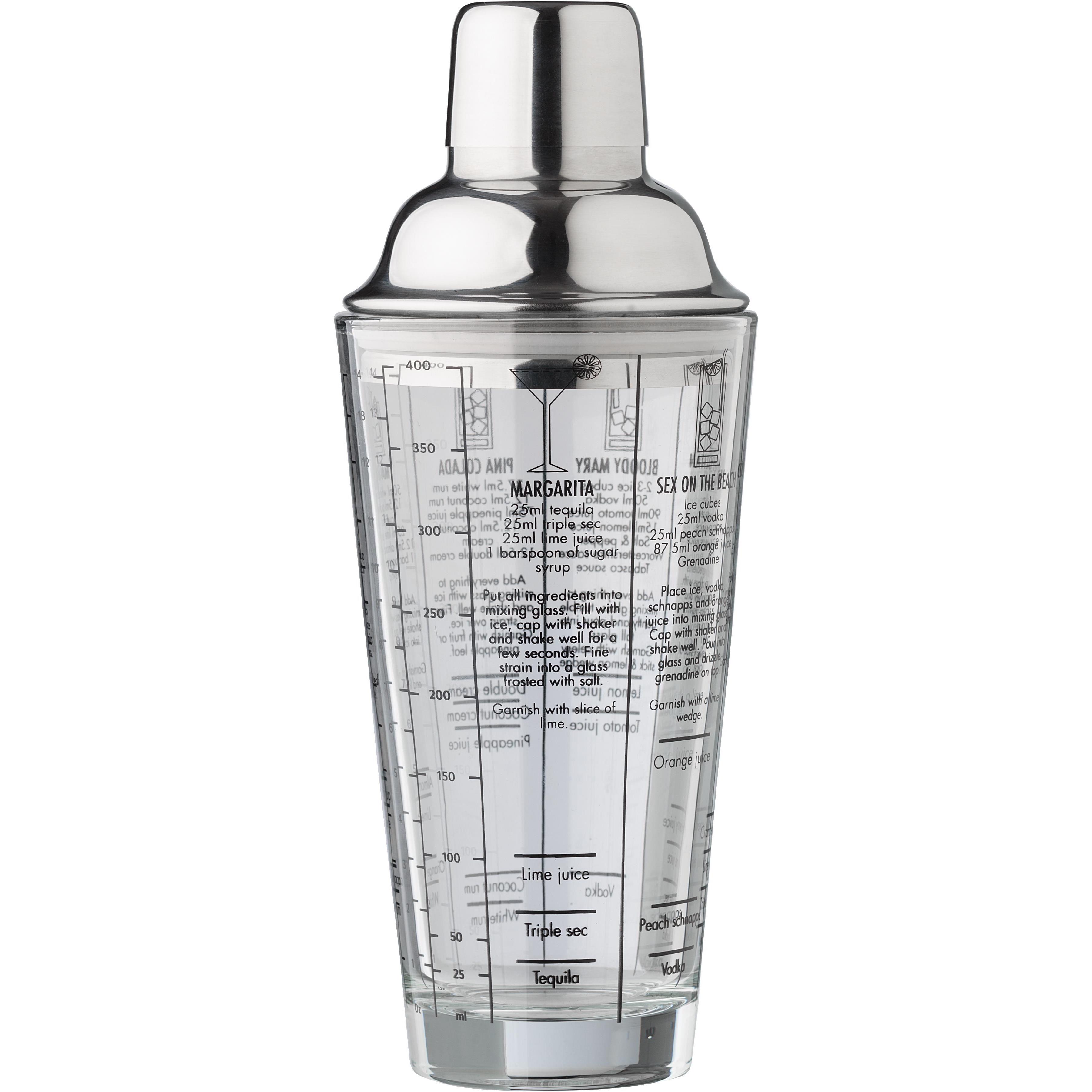 Glas-Cocktailshaker (400 ml) Adela