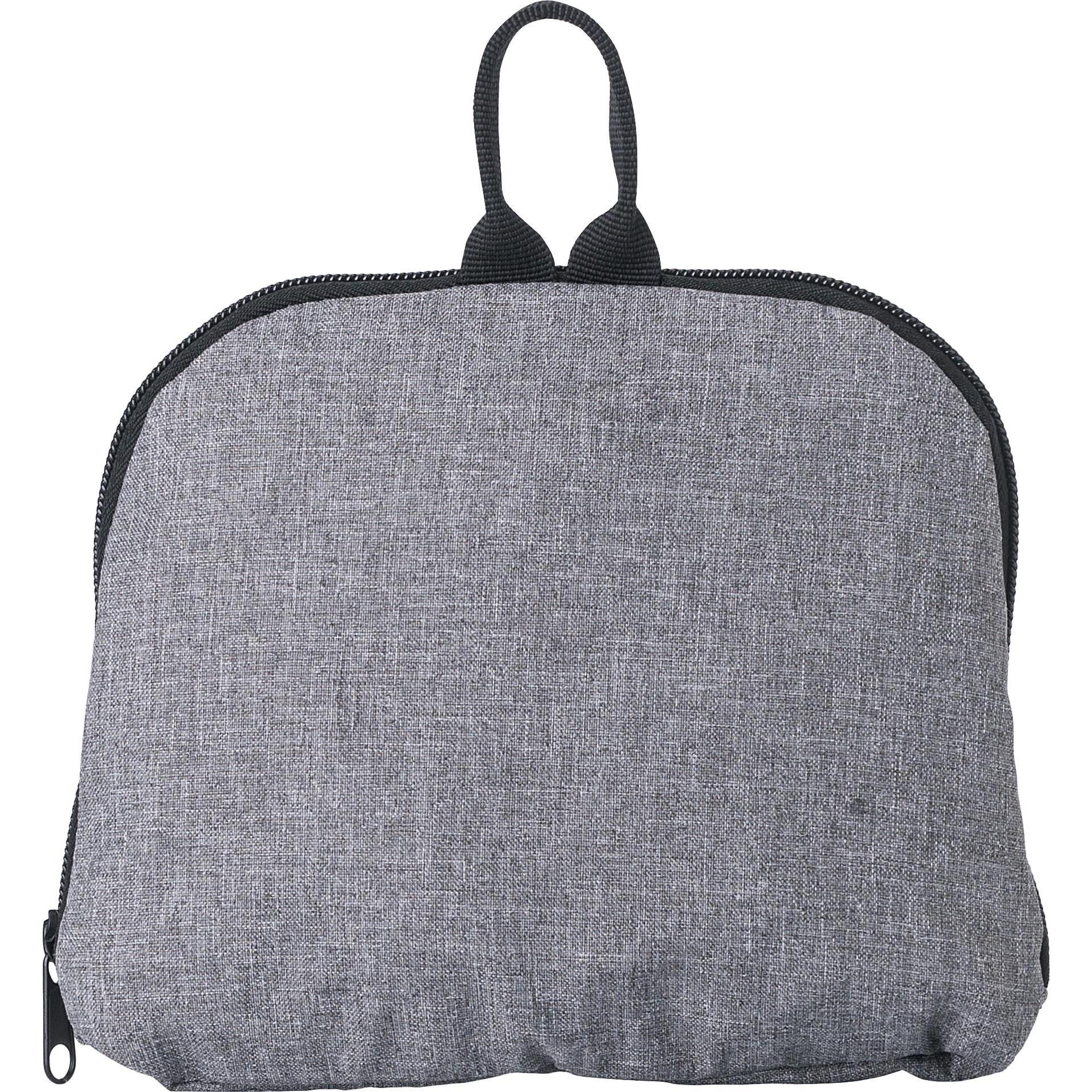 300D Zweifarbiger faltbarer Rucksack mit Kordelzug Camilla