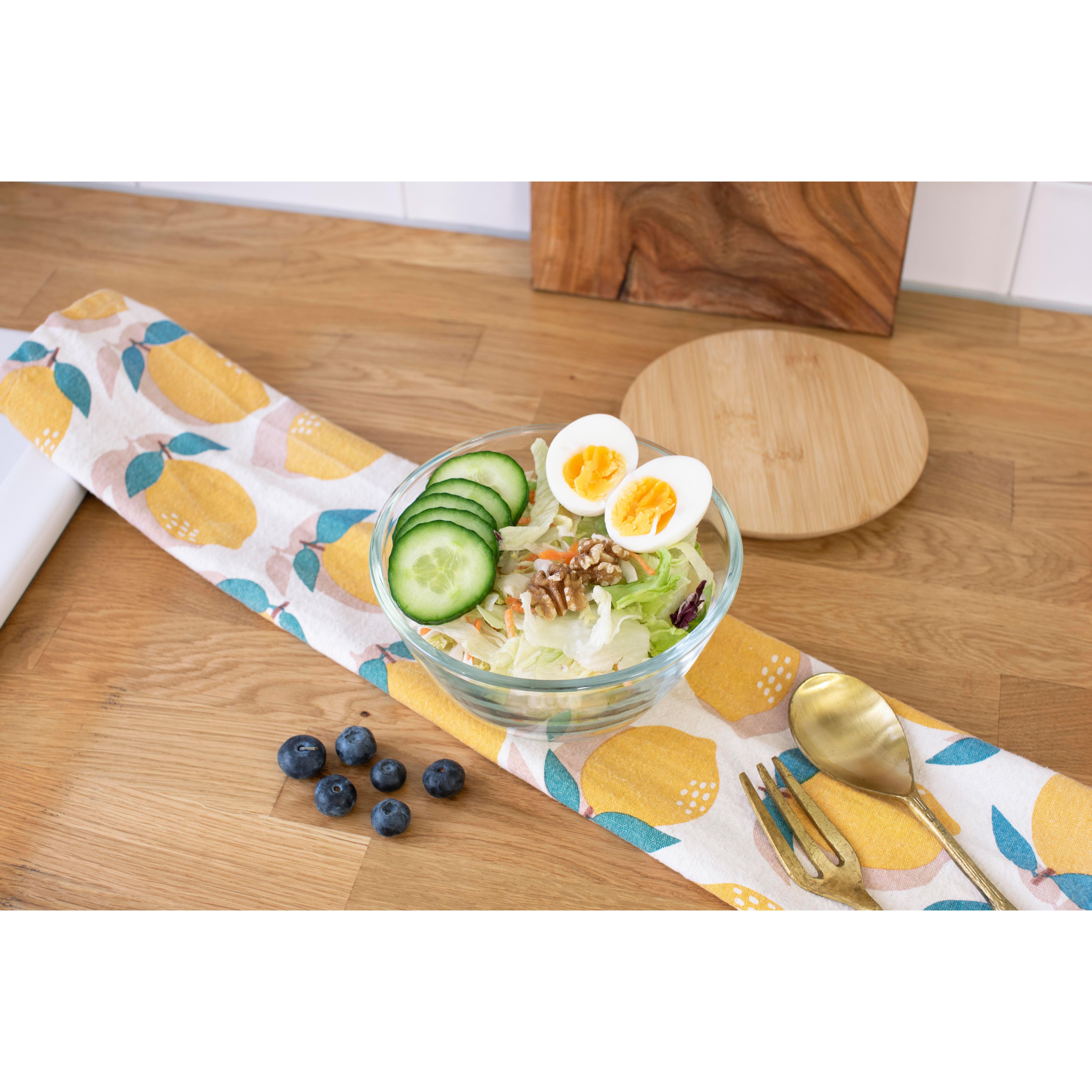 Salatschüssel aus Glas Isabeau