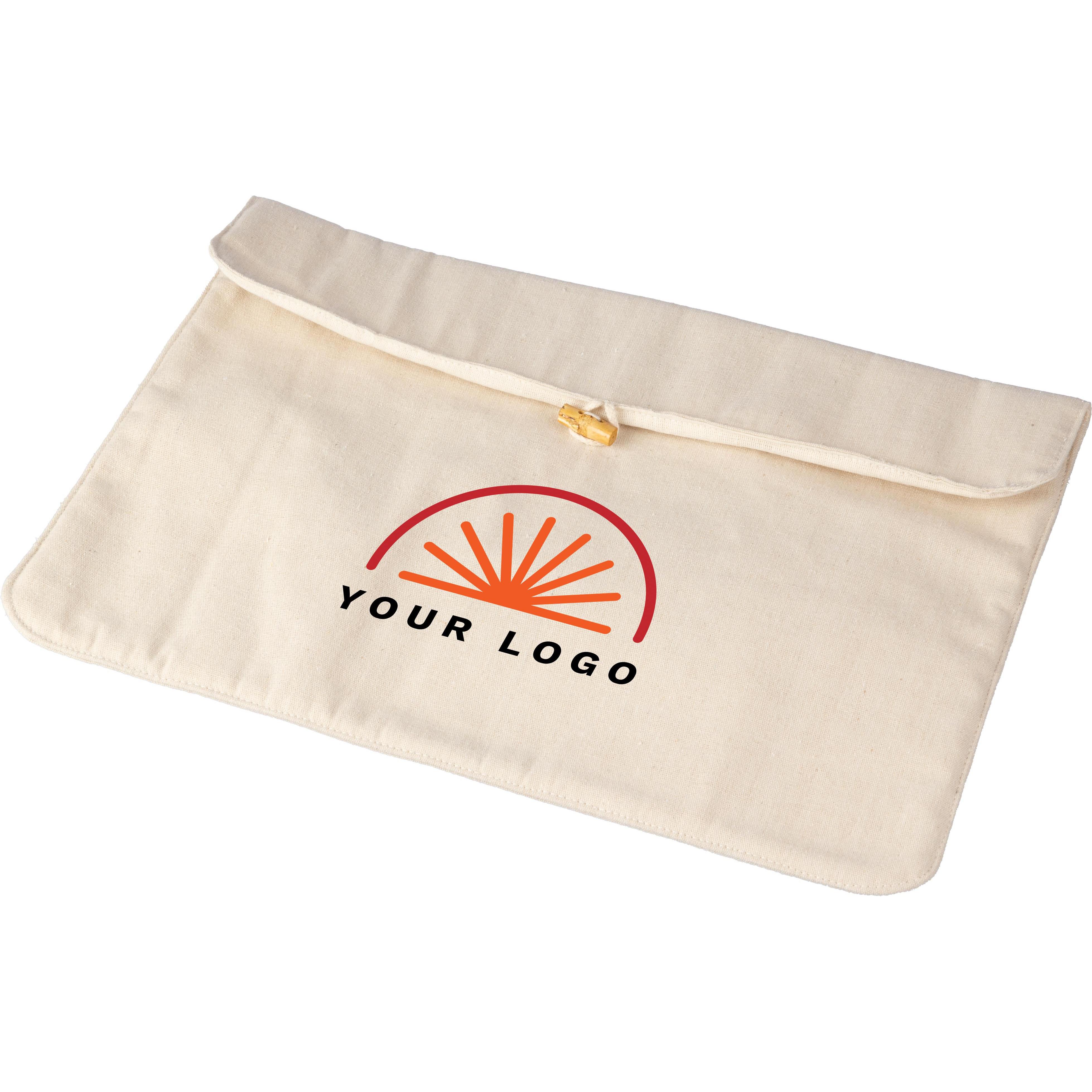 Laptoptasche aus Baumwolle (220 gr/m²) Dirk