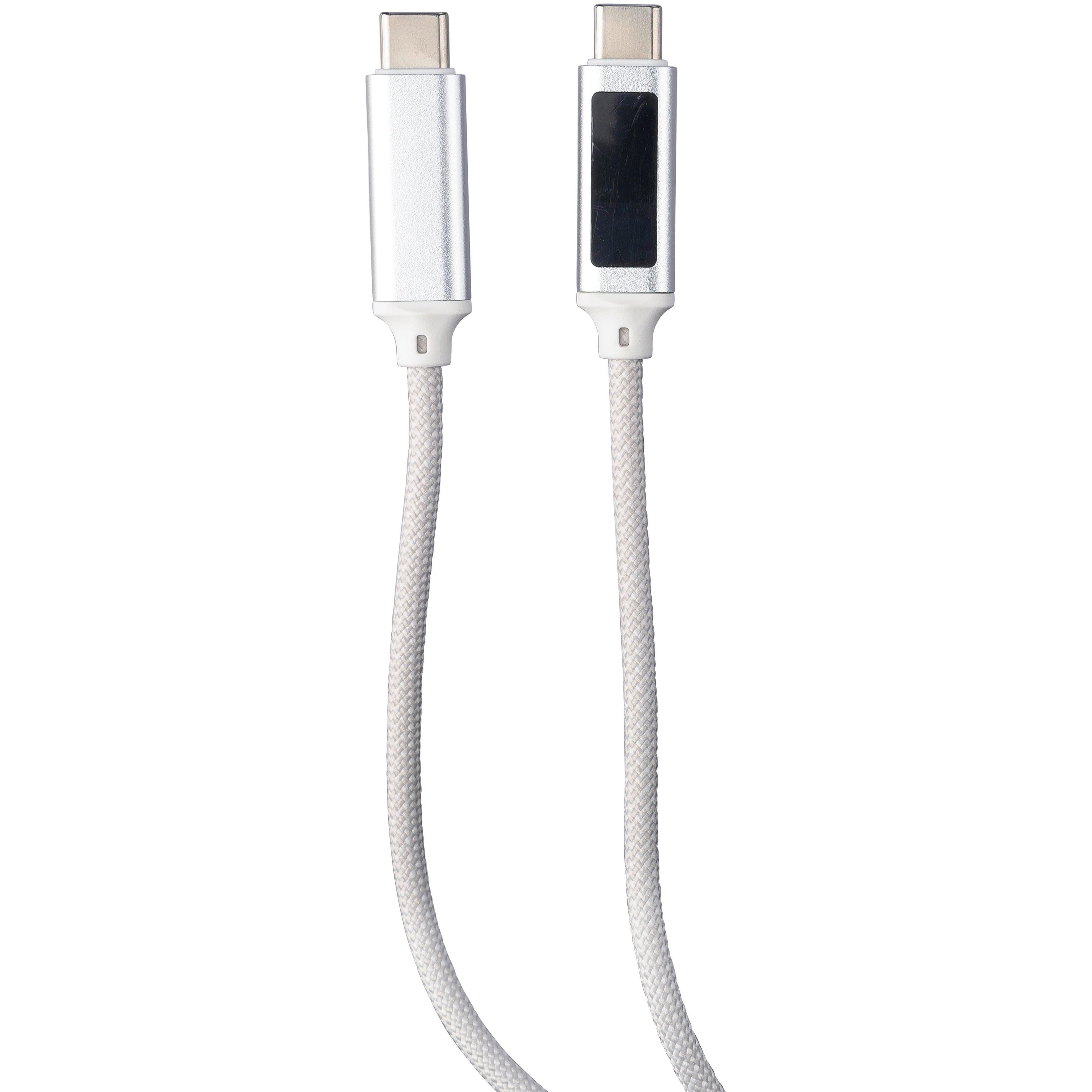 Ladekabel aus Nylongewebe 65W Claudia
