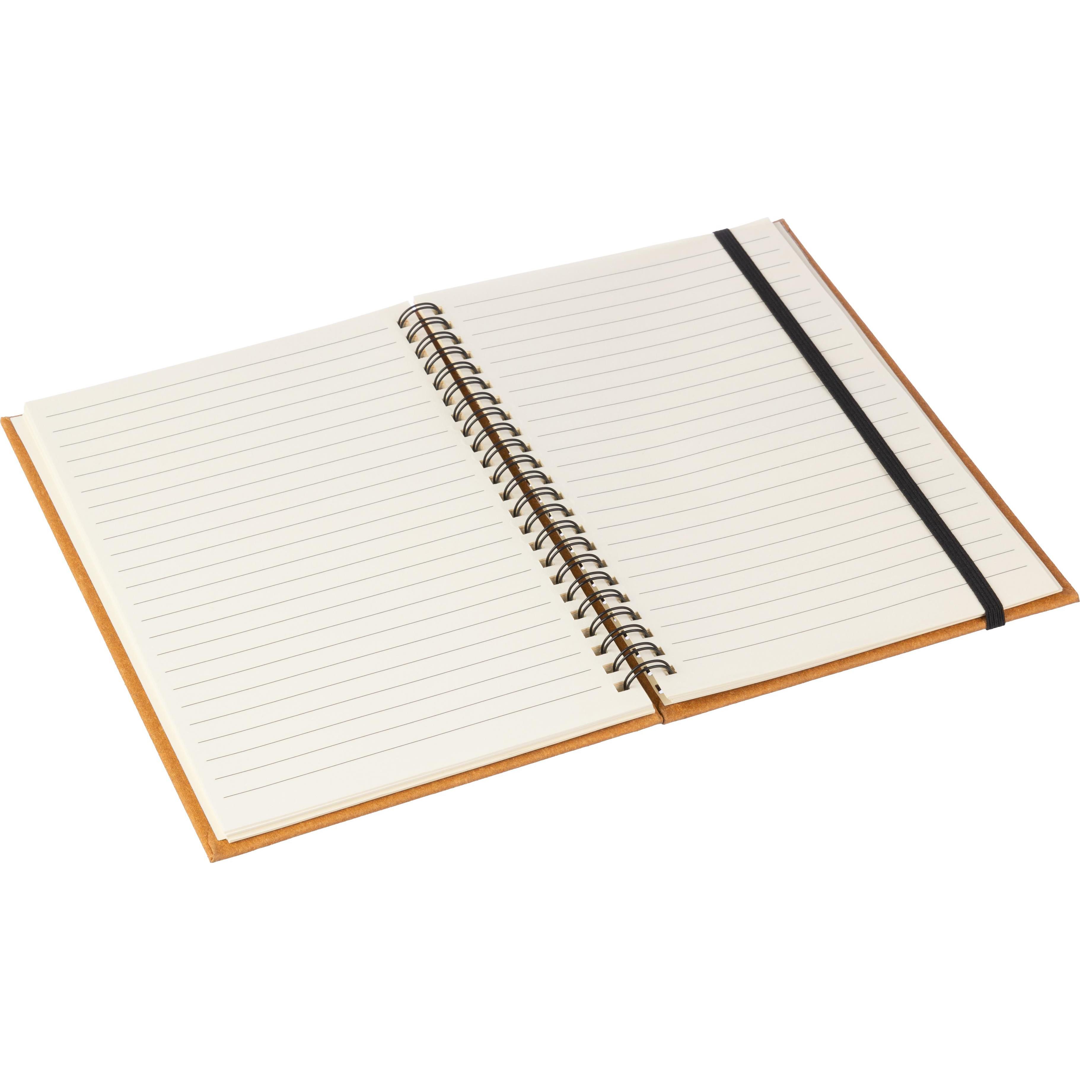 Notizbuch aus recyceltem Leder A5 Egon