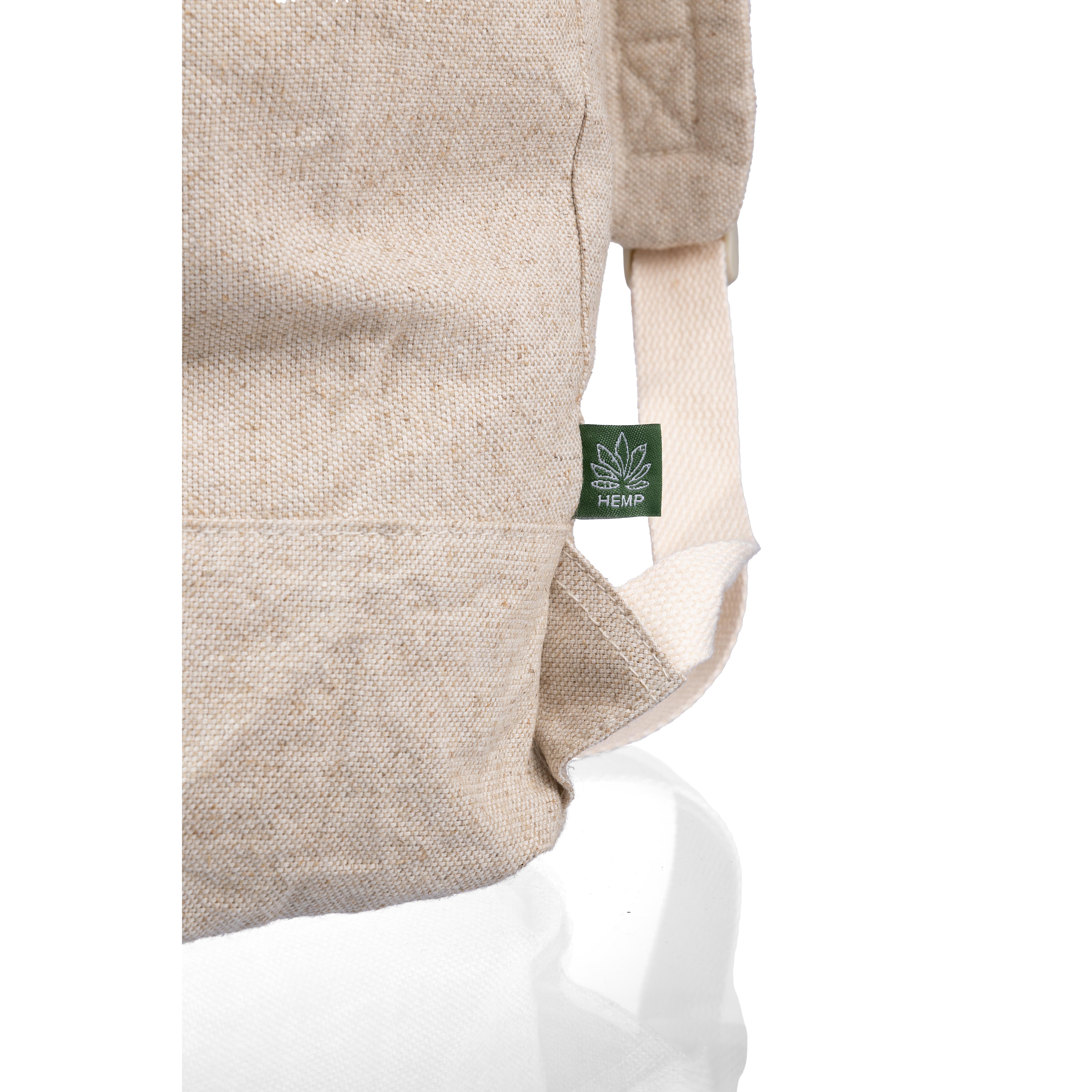 Hanf (280 gr/m2) Rolltop Rucksack Margarete