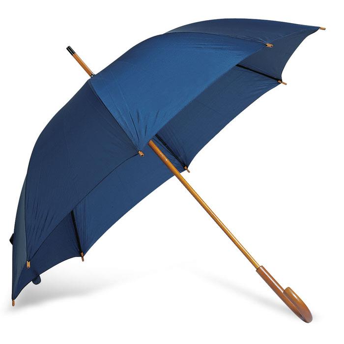 Regenschirm mit Holzgriff