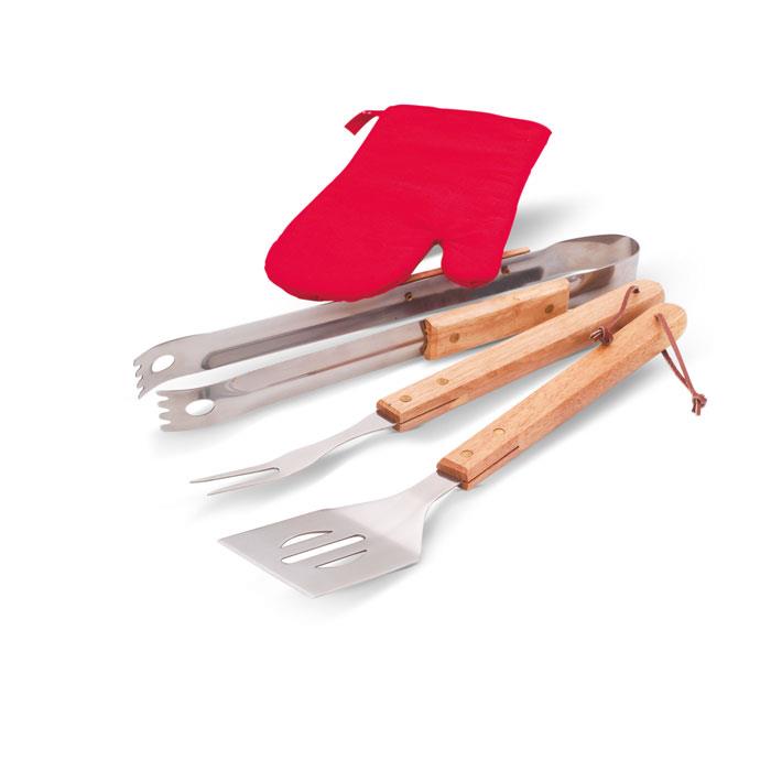 BBQ Schürze mit BBQ Werkzeug