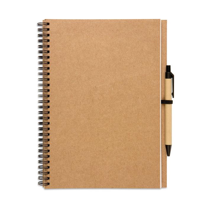 Recyceltes Notizbuch