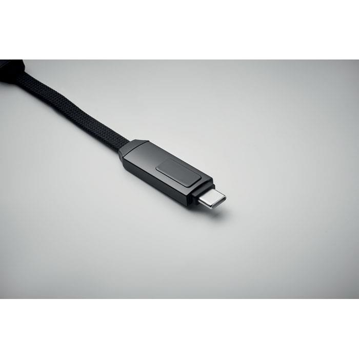 60W Schlüsselring-Ladekabel