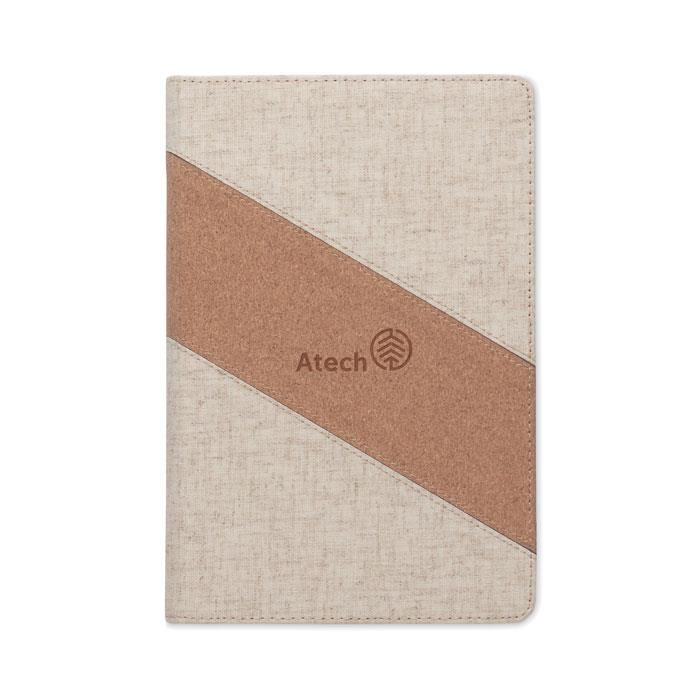 A5-Notizbuch mit 15W-Ladegerät