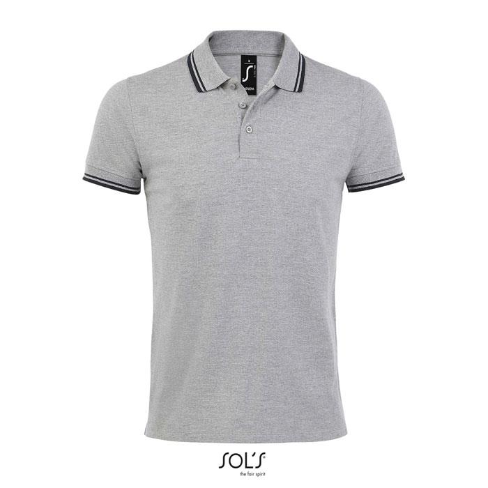 Grey Melange/ French Navy