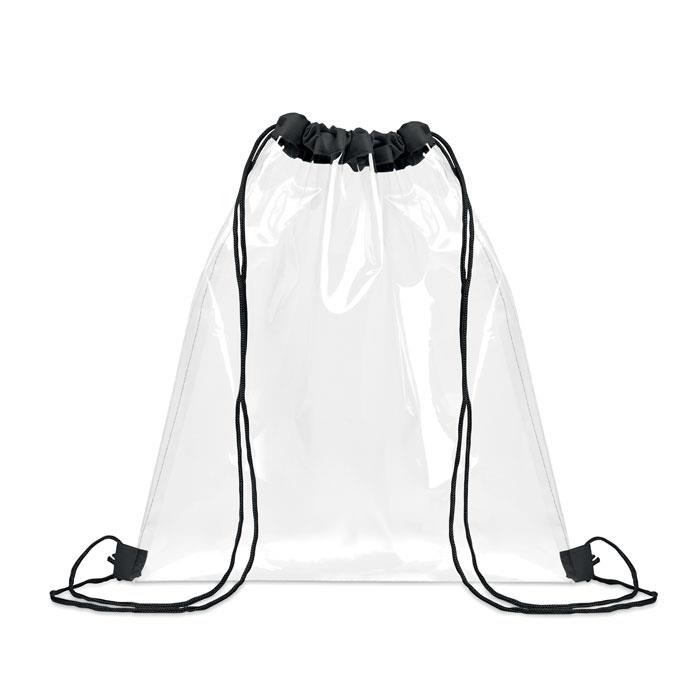Transparenter Kordelzugbeutel