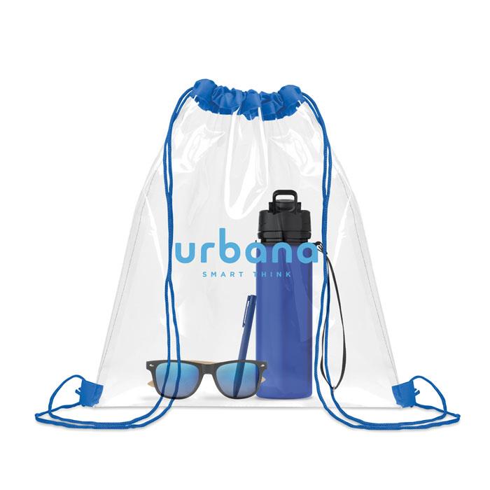 Transparenter Kordelzugbeutel