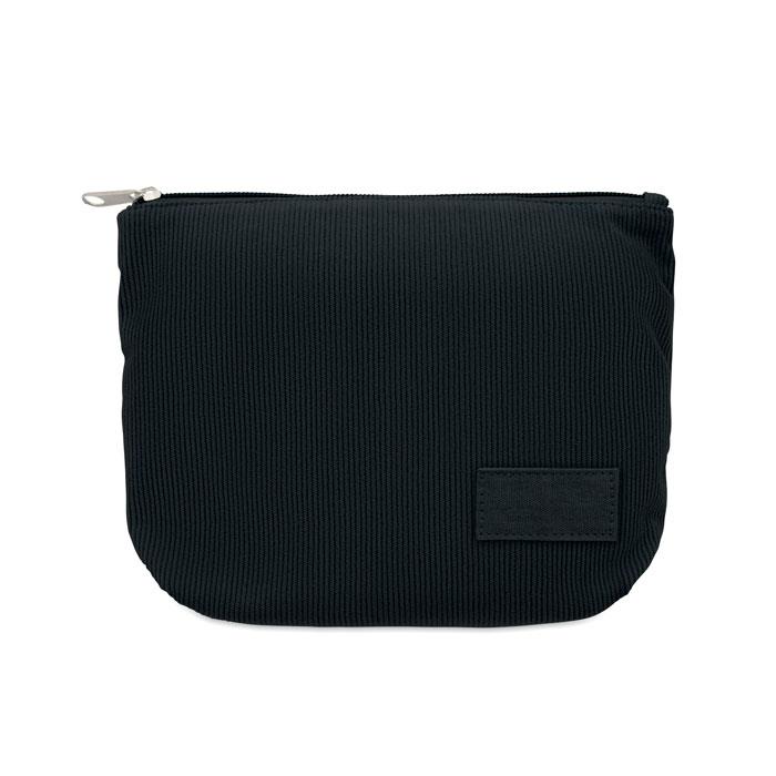 Kosmetiktasche Kord-Polyester