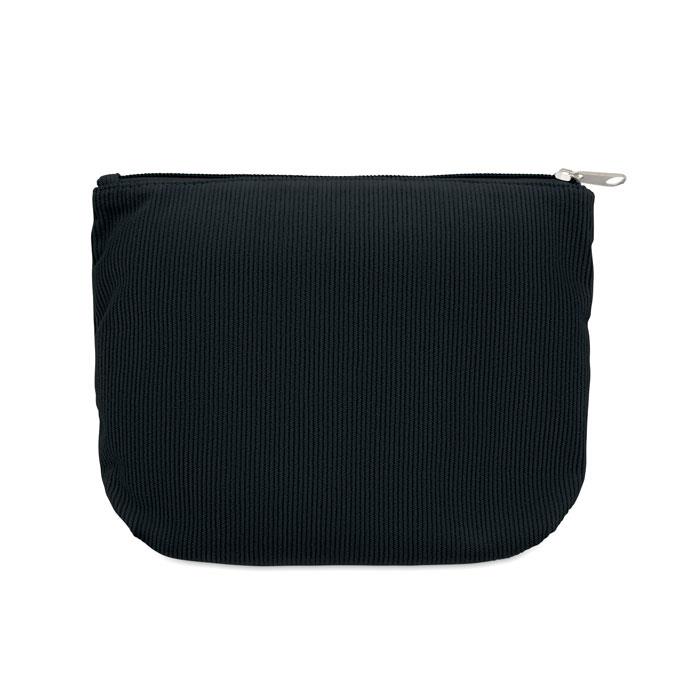 Kosmetiktasche Kord-Polyester