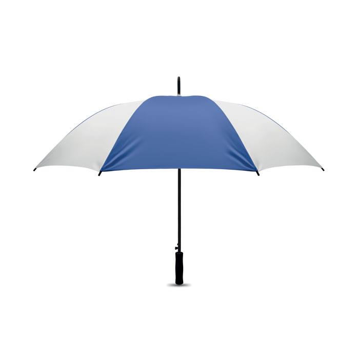 Weiß/blau