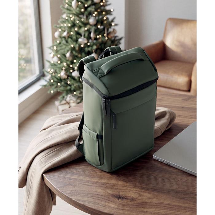 15 PU Laptop-Rucksack