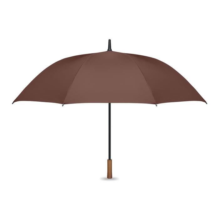 27 Regenschirm Holzgriff