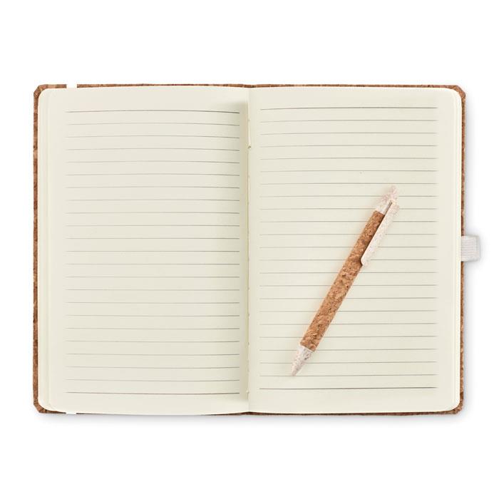 DIN A5 Notizbuch Kork