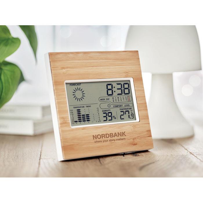 Wetterstation Bambus