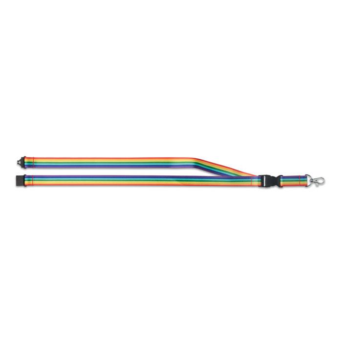Regenbogen Lanyard RPET