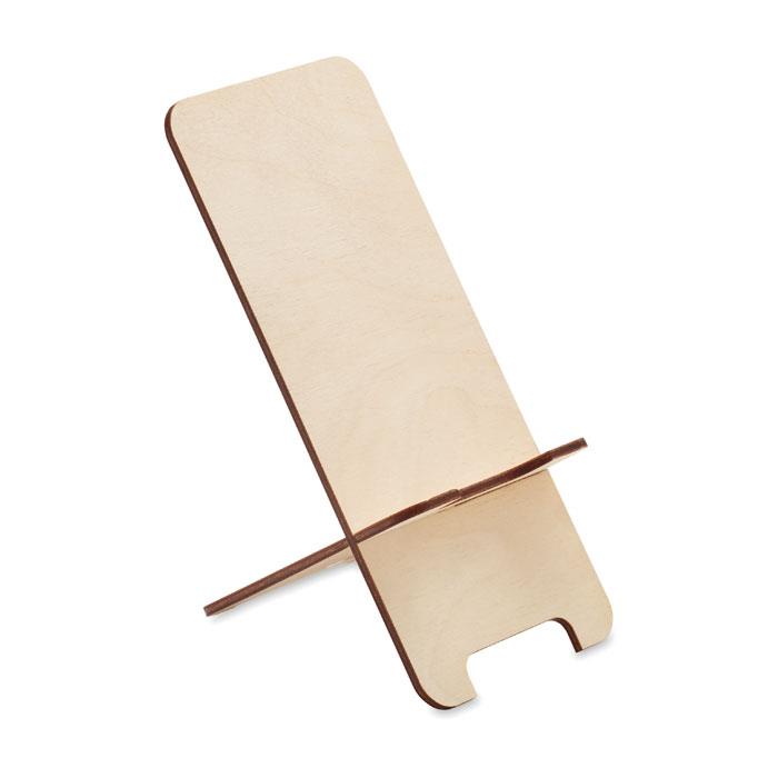 Smartphone Halter Kiefernholz