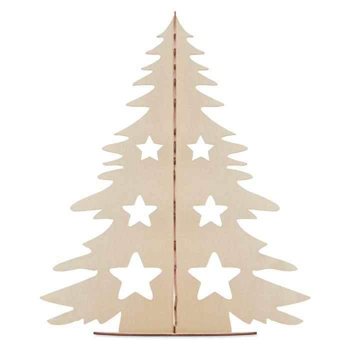 DIY Weihnachtsbaum aus Holz