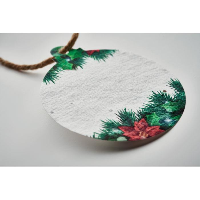 Weihnachtsschmuck Samenpapier