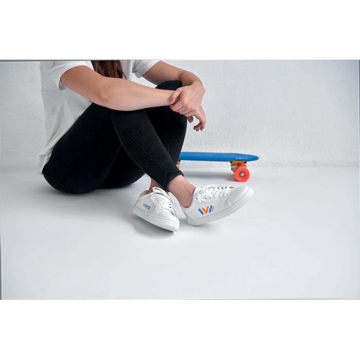 Sneakers aus PU Gr. 43