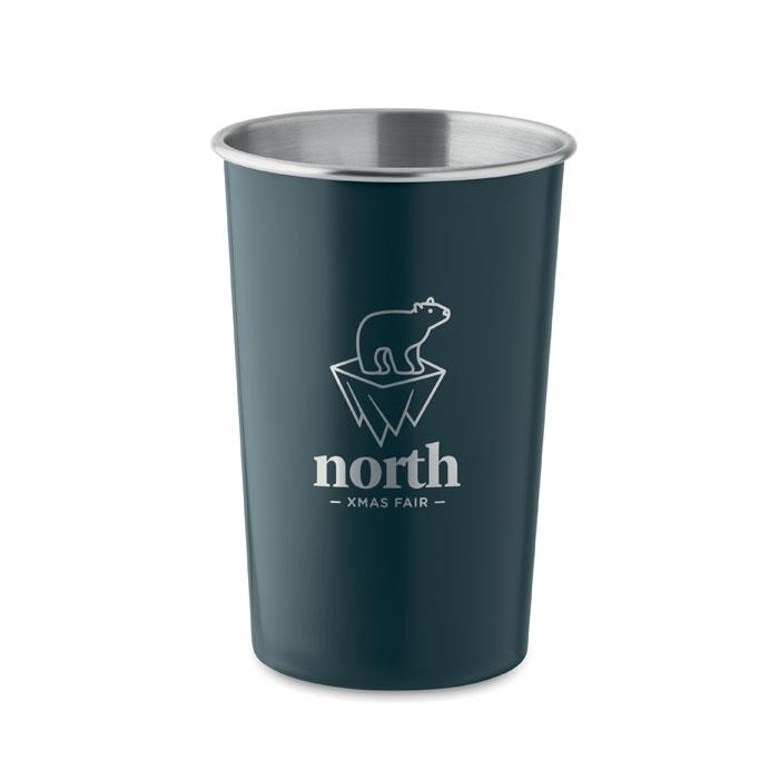 Becher recycelter Edelstahl
