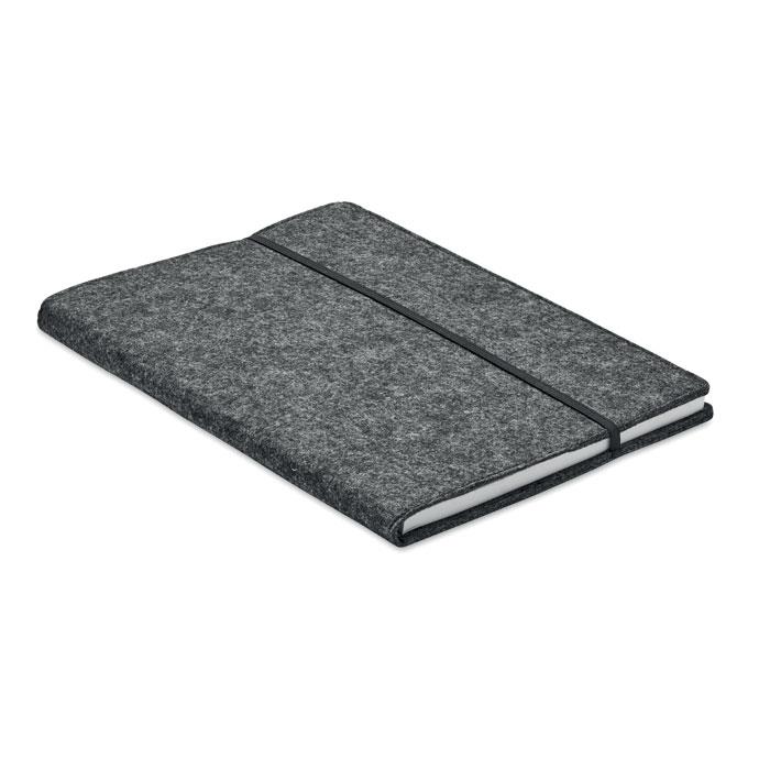DIN A5 Notizbuch RPET-Filz