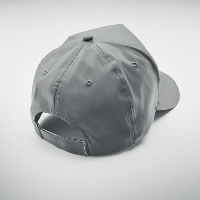 Baseball cap 5 panels reflek.
