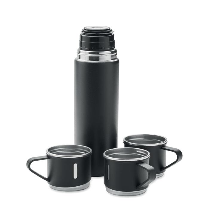 Flasche und Becher-Set 4tlg.