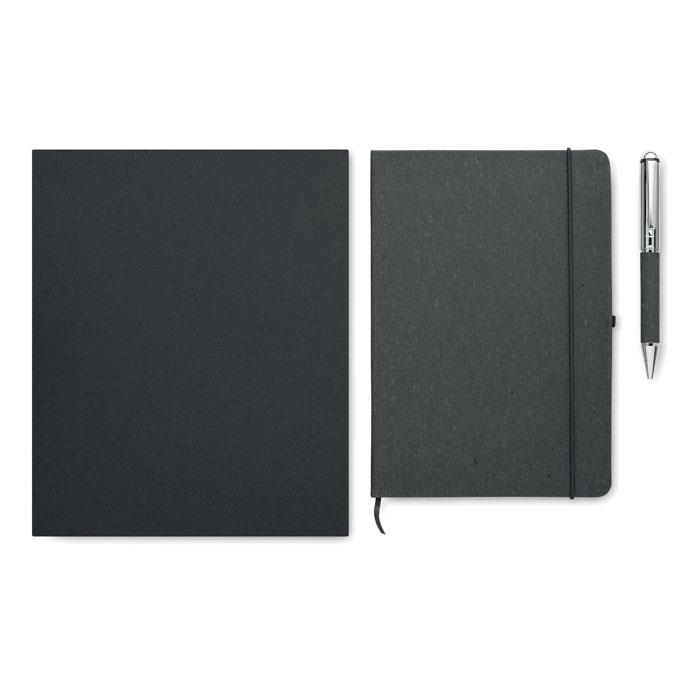 Set mit Notizbuch