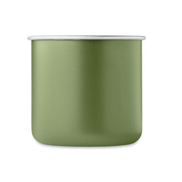 Becher recycelter Edelstahl