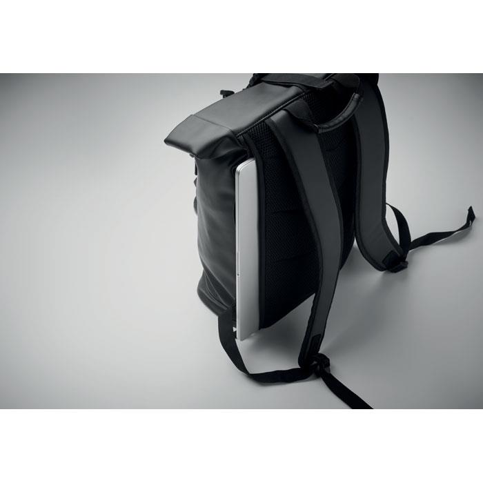 15 Rolltop-Rucksack PU